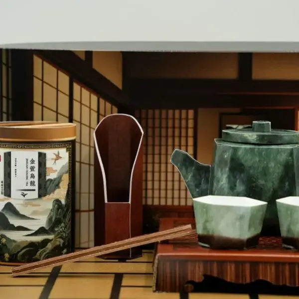 紙紮茶具組-4