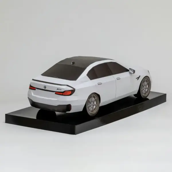 紙紮BMW M5(白)-7
