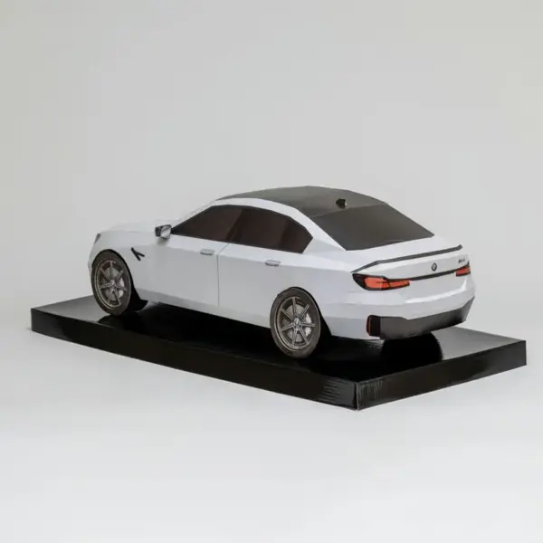紙紮BMW M5(白)-8